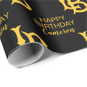 Long Beach Staat Logo Geschenkpapier (Rolleneckpunkt)