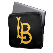 Long Beach Staat Logo Laptopschutzhülle (Vorderseite Links)