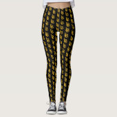 Long Beach Staat Logo Leggings (Vorderseite)