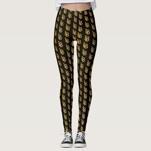 Long Beach Staat Logo Leggings (Vorderseite)
