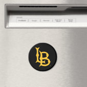 Long Beach Staat Logo Magnet (In Situ (Geschirrspüler))