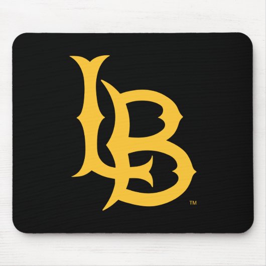 Long Beach Staat Logo Mousepad (Vorne)
