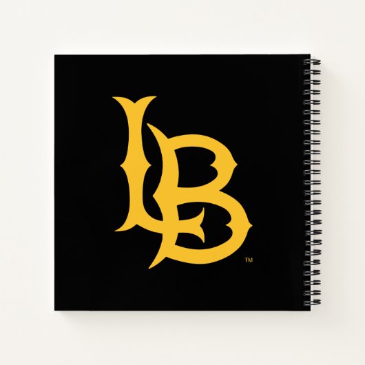 Long Beach Staat Logo Notizblock (Rückseite)