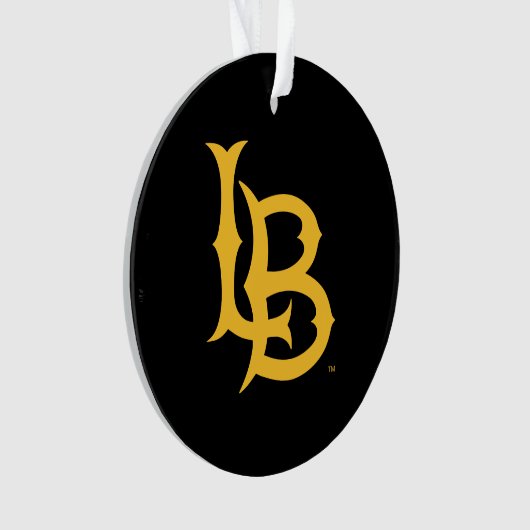 Long Beach Staat Logo Ornament (Vorderseite)