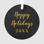 Long Beach Staat Logo Ornament (Rückseite)