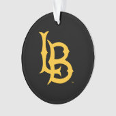 Long Beach Staat Logo Ornament (Vorderseite)