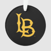 Long Beach Staat Logo Ornament (Vorderseite)