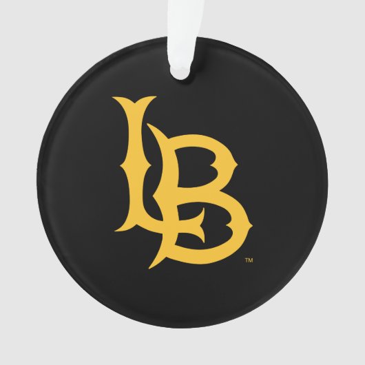 Long Beach Staat Logo Ornament (Vorderseite)