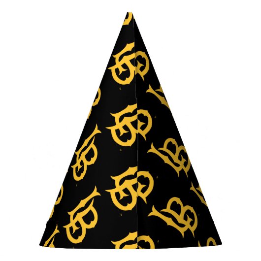 Long Beach Staat Logo Partyhütchen (Rückseite)