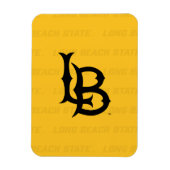 Long Beach Staat Magnet (Vertikal)