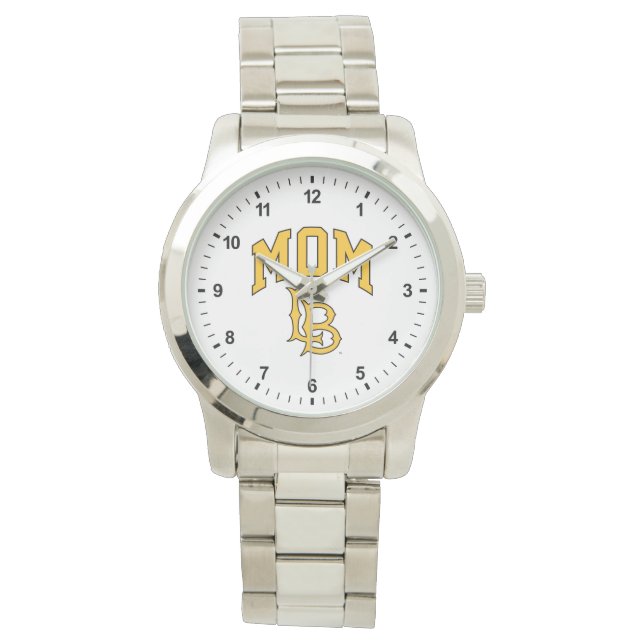 Long Beach Staat Mama Armbanduhr (Vorderseite)