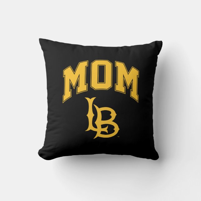 Long Beach Staat Mama Kissen (Vorderseite)