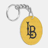 Long Beach Staat Schlüsselanhänger (Vorderseite links)