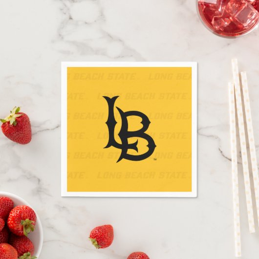 Long Beach Staat Serviette (Beispiel)