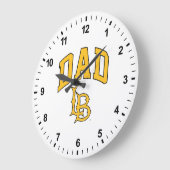 Long Beach Staat Vater Große Wanduhr (Winkel)