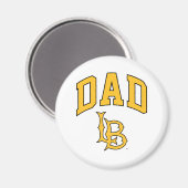 Long Beach Staat Vater Magnet (Vorderseite/Rückseite)