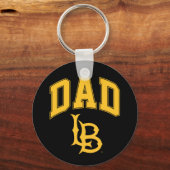 Long Beach Staat Vater Schlüsselanhänger (Vorderseite)