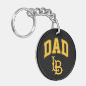 Long Beach Staat Vater Schlüsselanhänger (Vorderseite links)