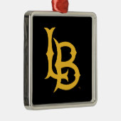 Long Beach State Logo Ornament Aus Metall (Rechts)