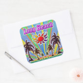 Long Beach Summer Liebe Sticker (Umschlag)