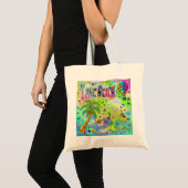 Long Beach Timeless Melody Tote Bag Tragetasche (Vorderseite (Produkt))