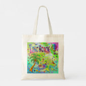 Long Beach Timeless Melody Tote Bag Tragetasche (Rückseite)