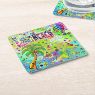 Long Beach Timeless Melody Untersetzer