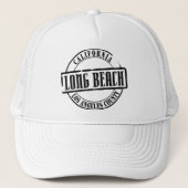 Long Beach Titel Truckerkappe (Vorderseite)