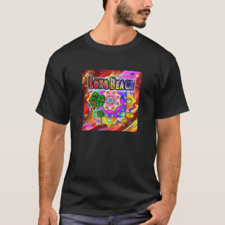 Long Beach Tropical Friends T - Shirt