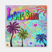 Long Beach Vivid Romance Magnet (Vorne)
