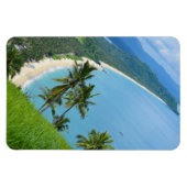 Long Beach von San Vicente Magnet (Horizontal)