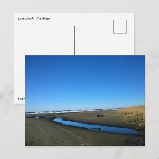 Long Beach, Washington Postkarte (Vorne/Hinten)