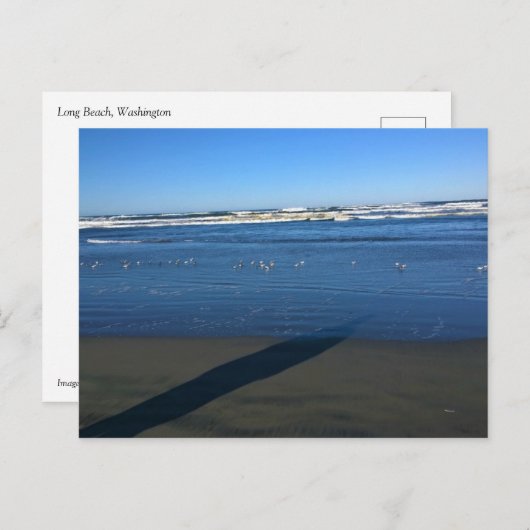 Long Beach, Washington Postkarte (Vorne/Hinten)