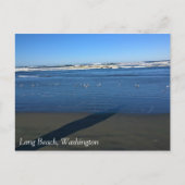 Long Beach, Washington Postkarte (Vorderseite)