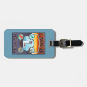 Long Beach, WashingtonTravel Gepäckanhänger (Vorderseite horizontal)