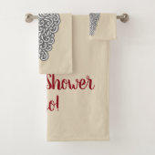 Long Beard Santa Badhandtuch Set (Insitu)