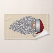 Long Beard Santa Badhandtuch Set (Handtuch)