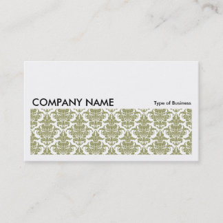 Long Bild 0131 - Khaki Damask Visitenkarte