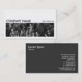 Long Bild 0187 - Holzkanopie Visitenkarte (Vorne/Hinten)