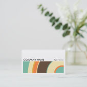 Long Bild 0201 - farbiger Kreis 02 Visitenkarte (Stehend Vorderseite)