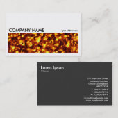 Long Bild 039 - Geschmolzenes Gold Visitenkarte (Vorne/Hinten)