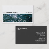 Long Bild 047 - glühendes Wasser Visitenkarte (Vorne/Hinten)