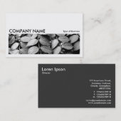 Long Bild 051 - Blätter Visitenkarte (Vorne/Hinten)