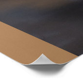 Long Billed Curlew Poster (Ecke)