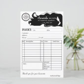 Long Black Hair Woman Hair Stylist (Stehend Vorderseite)