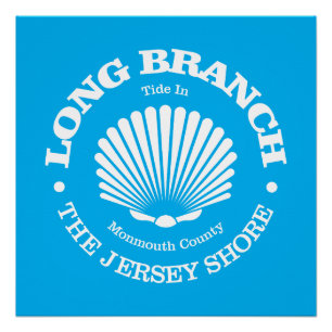 Long Branch (Muschel) Poster
