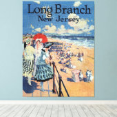 Long Branch, New Jersey 1917 Canvas Print  Leinwanddruck (Insitu (Holzboden))