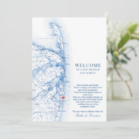 Long Branch New Jersey Wedding Welcome Itinerary