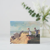 Long Branch, New Jersey Winslow Homer Postkarte (Stehend Vorderseite)