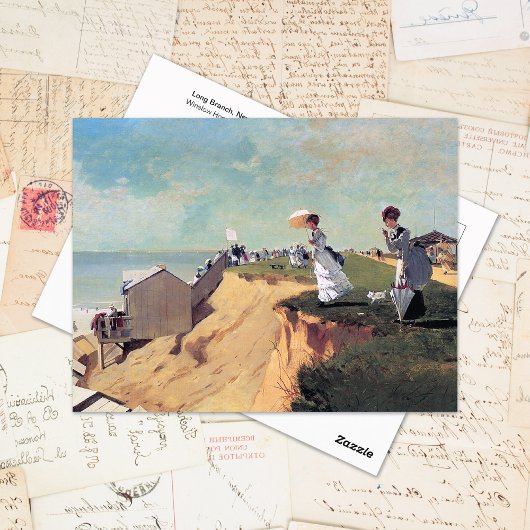 Long Branch, New Jersey Winslow Homer Postkarte